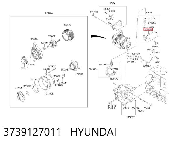  3739127011 Hyundai/Kia