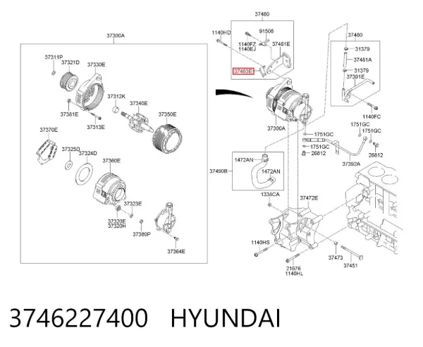  3746227400 Hyundai/Kia
