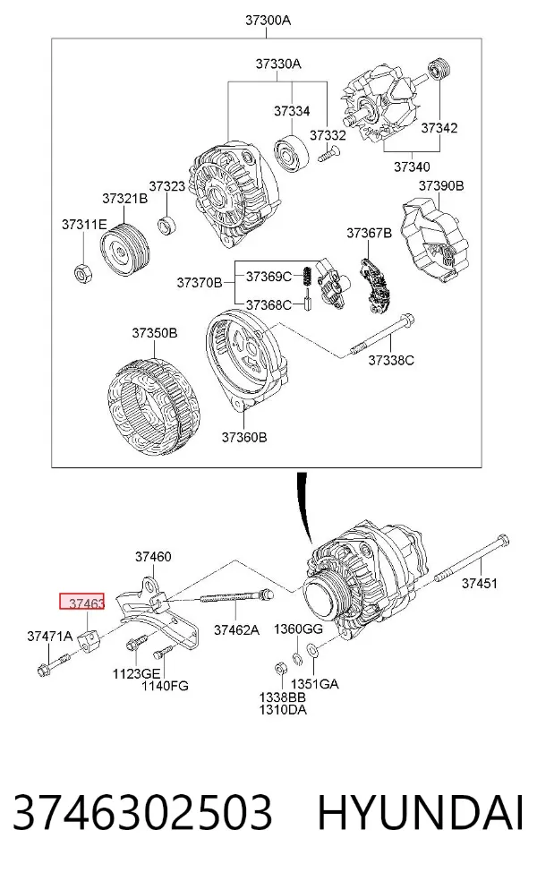  3746302503 Hyundai/Kia