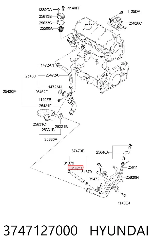  3747127000 Hyundai/Kia