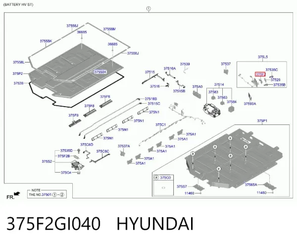 Fusibles 375F2GI040 Hyundai/Kia