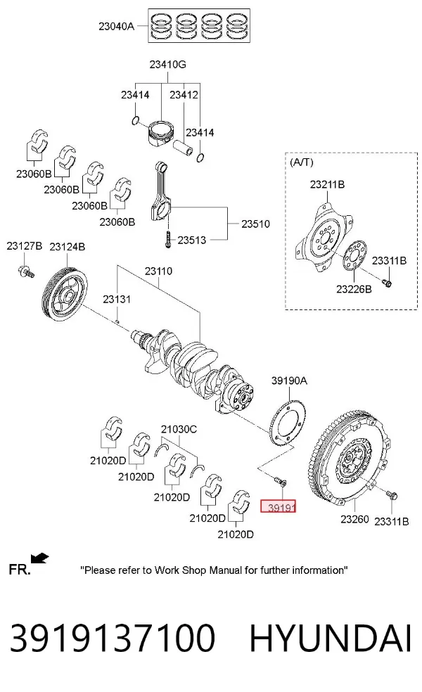 3919137100 Hyundai/Kia