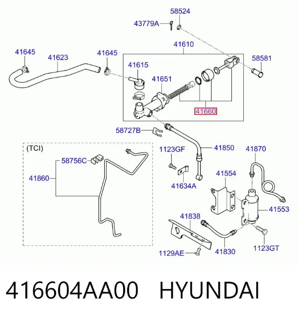  416604AA00 Hyundai/Kia