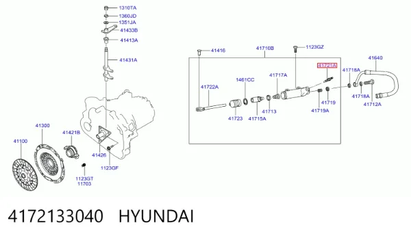  4172133040 Hyundai/Kia