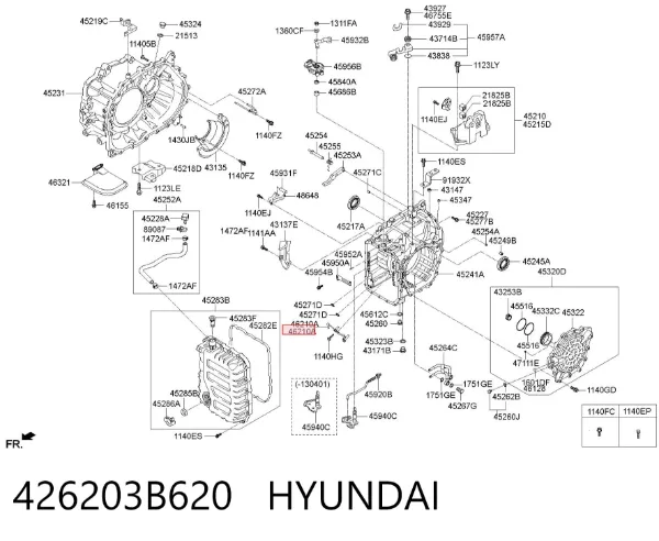 Sensor de velocidad 426203B620 Hyundai/Kia