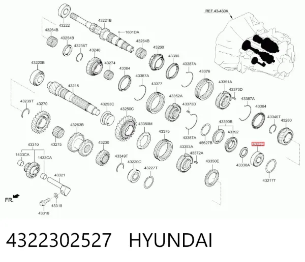  4322302527 Hyundai/Kia