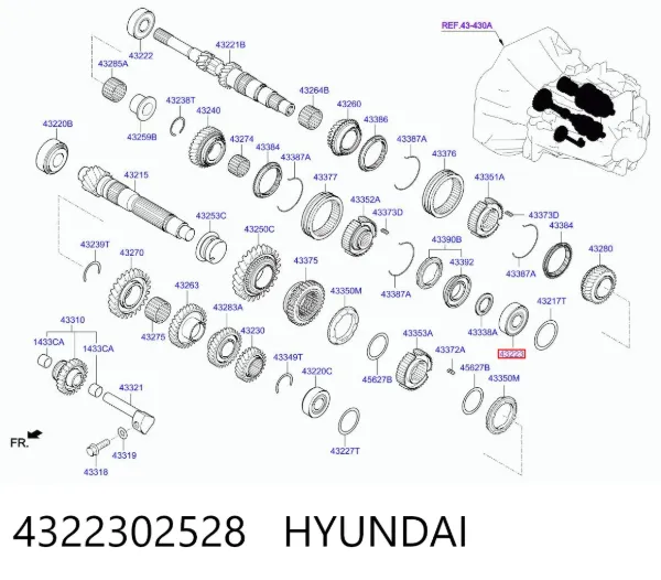  4322302528 Hyundai/Kia