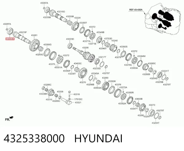  4325338000 Hyundai/Kia