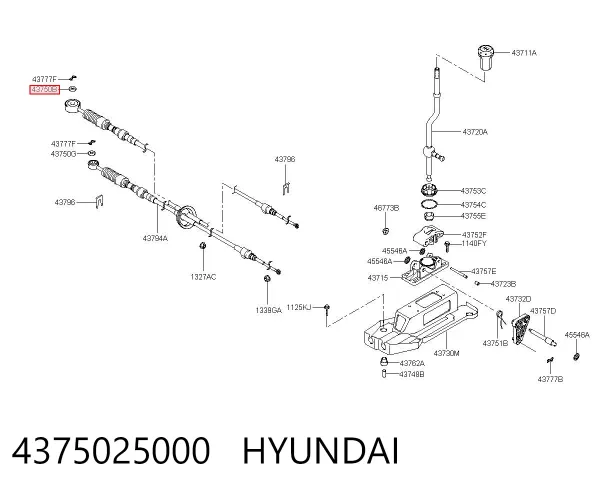  4375025000 Hyundai/Kia