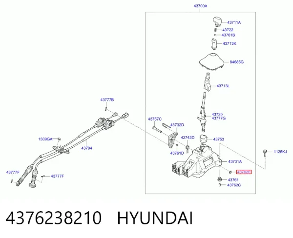  4376238210 Hyundai/Kia