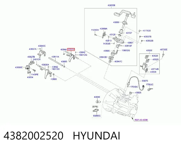  4382002520 Hyundai/Kia
