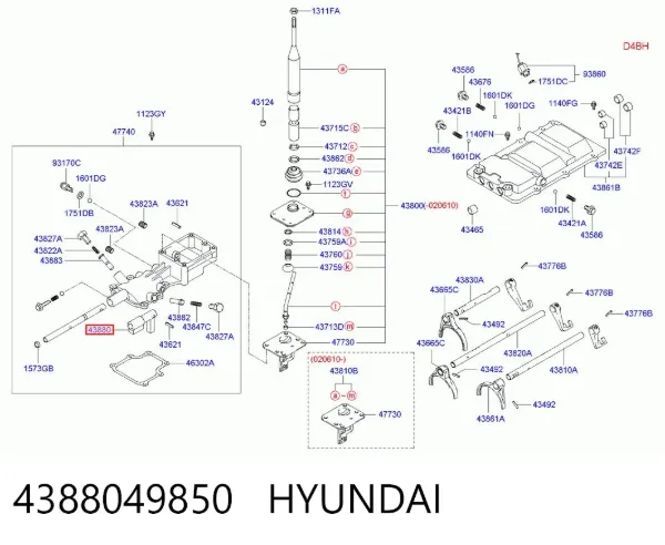  4388049850 Hyundai/Kia