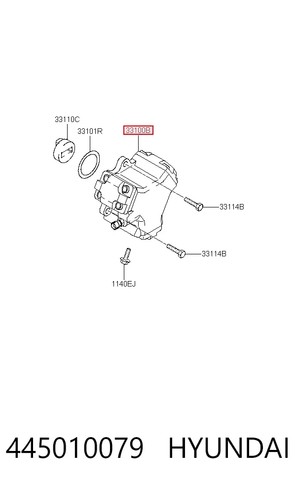 Bomba inyectora 445010079 Hyundai/Kia