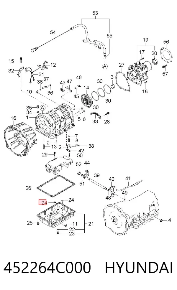  452264C000 Hyundai/Kia