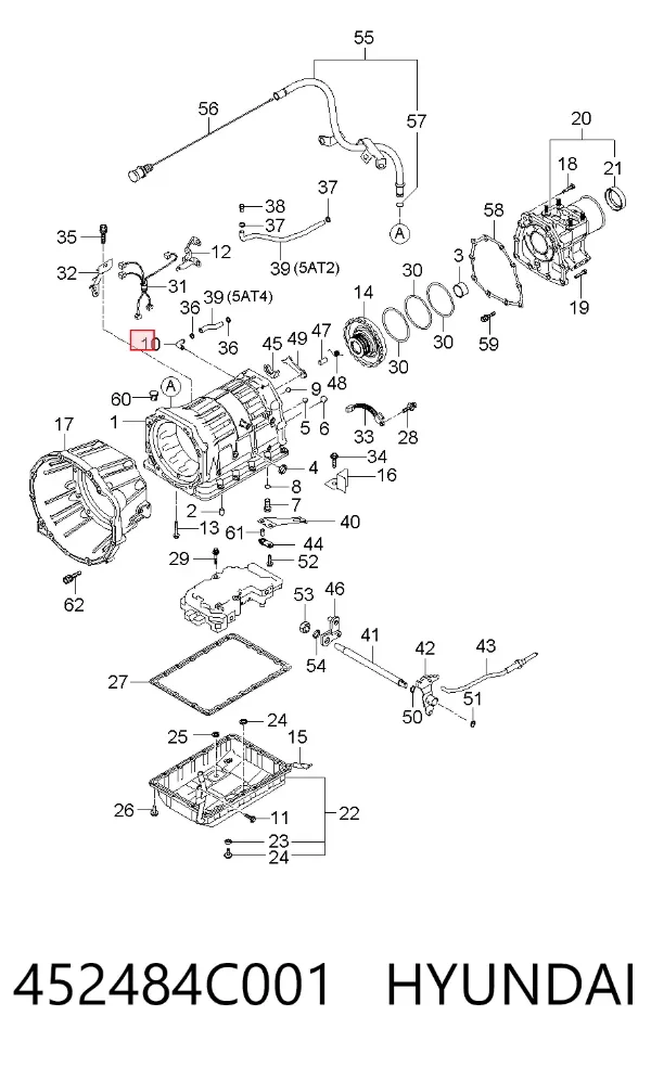  452484C001 Hyundai/Kia