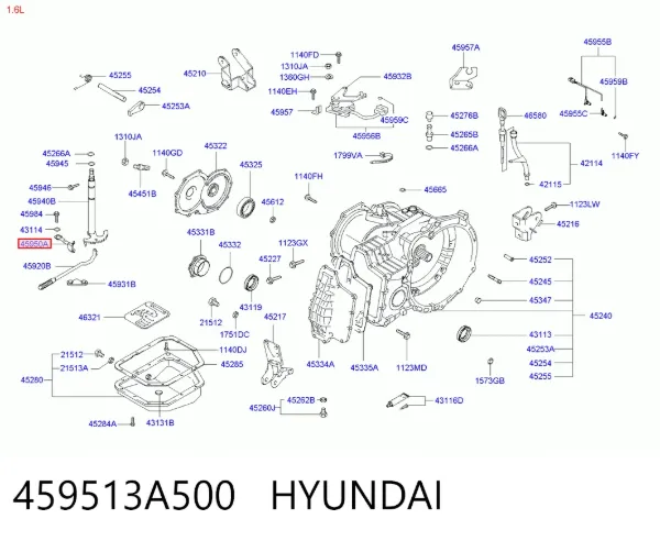  459513A500 Hyundai/Kia