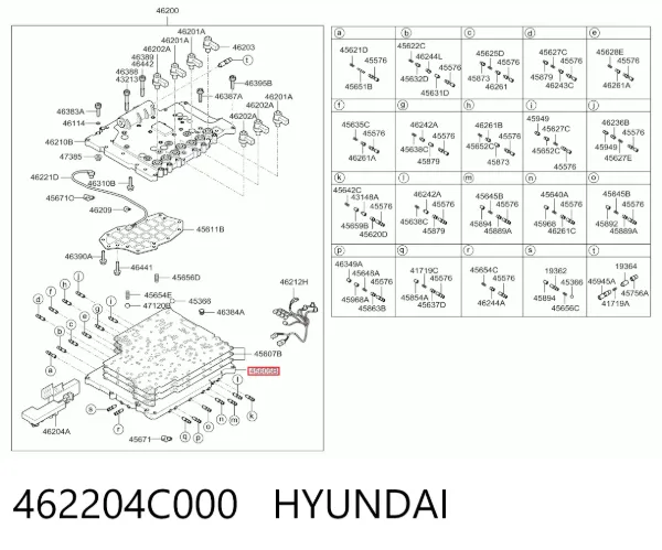 462204C000 Hyundai/Kia