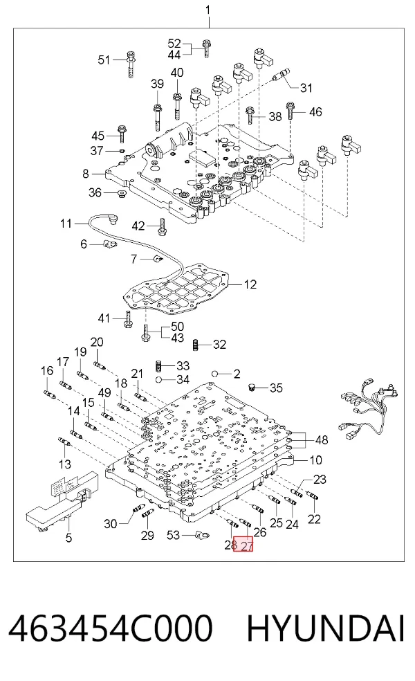  463454C000 Hyundai/Kia