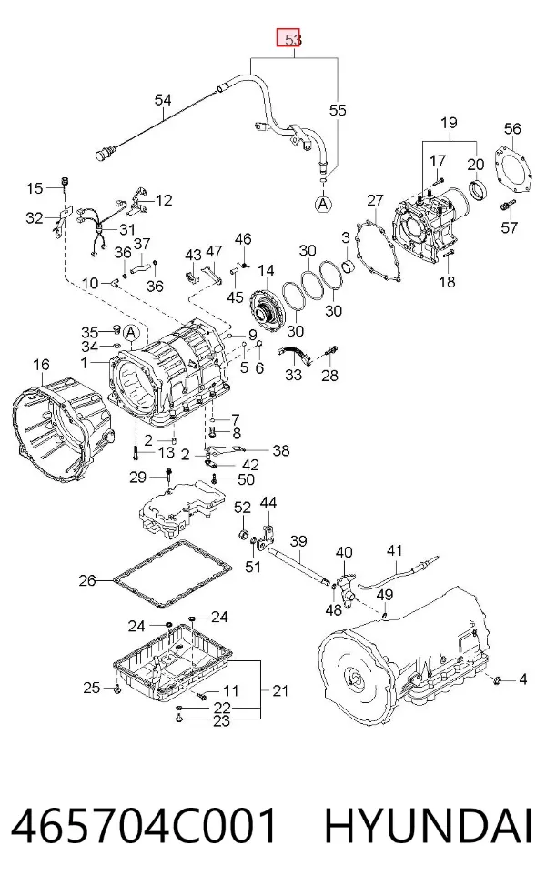 465704C001 Hyundai/Kia