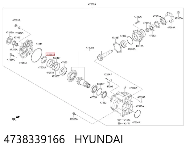  4738339166 Hyundai/Kia