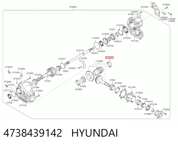  4738439142 Hyundai/Kia