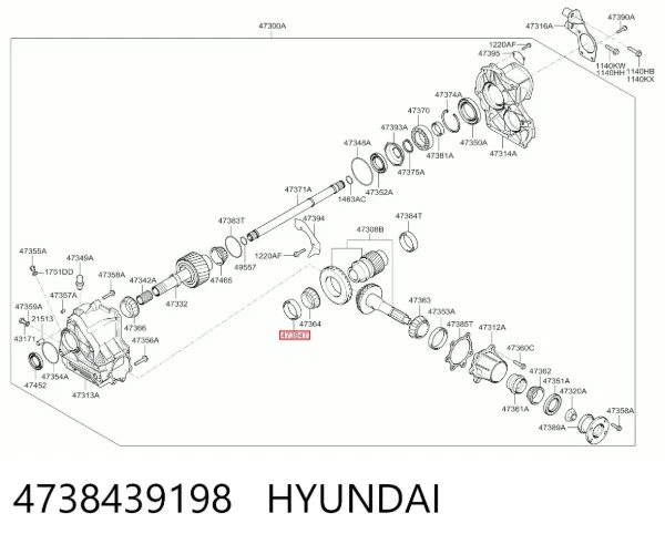  4738439198 Hyundai/Kia