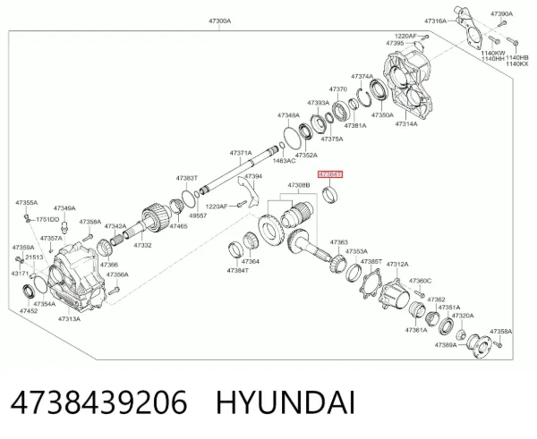  4738439206 Hyundai/Kia