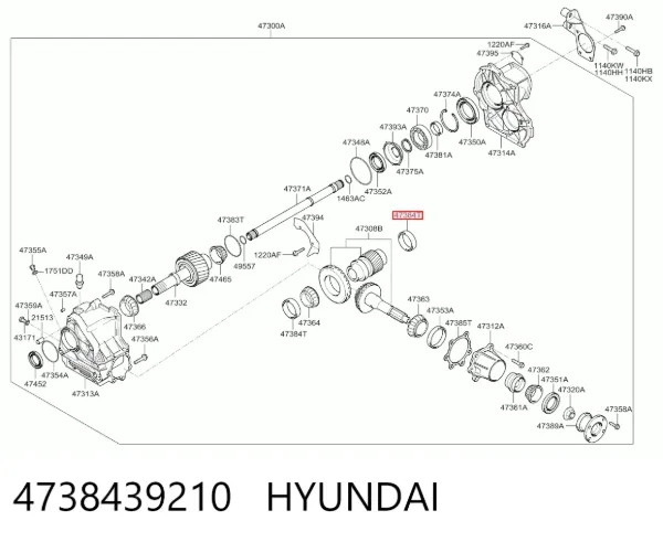  4738439210 Hyundai/Kia