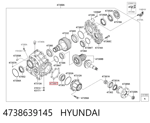  4738639145 Hyundai/Kia