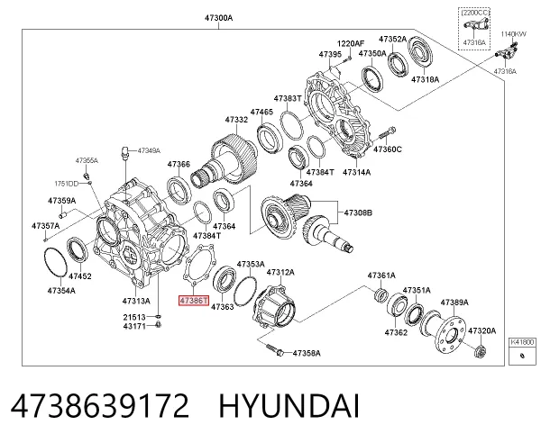  4738639172 Hyundai/Kia