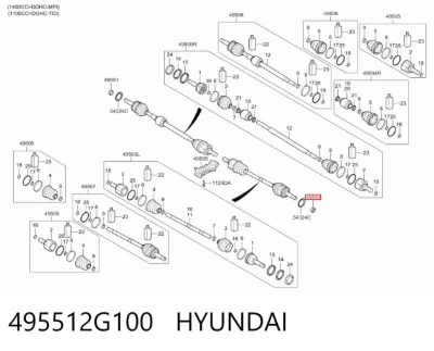 Aceite de impregnación para filtro de aire HYUNDAI 495512G100