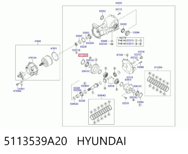  5113539A20 Hyundai/Kia