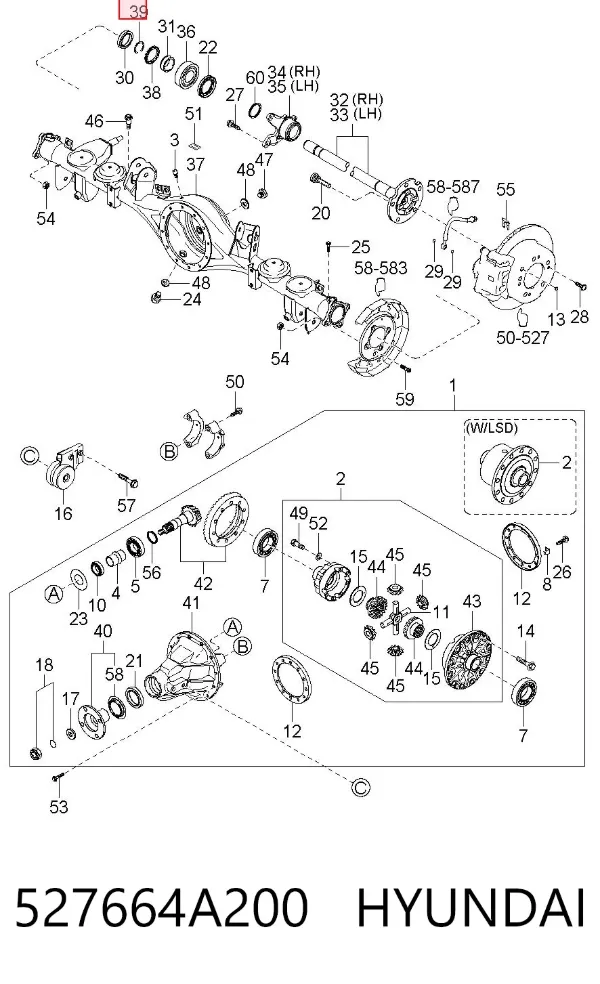  527664A200 Hyundai/Kia