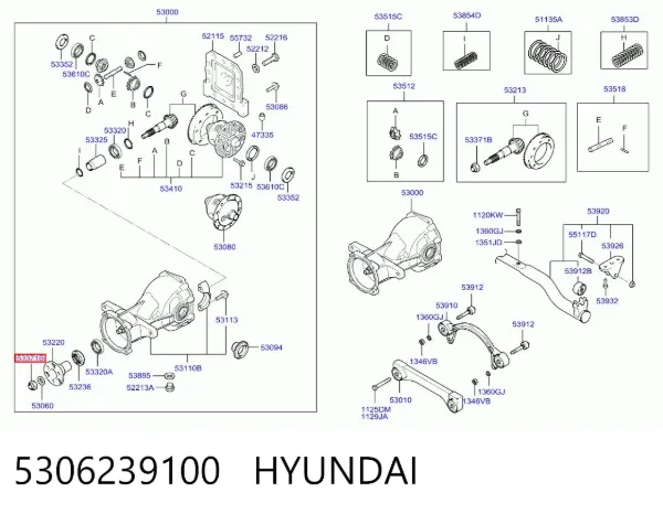  5306239100 Hyundai/Kia
