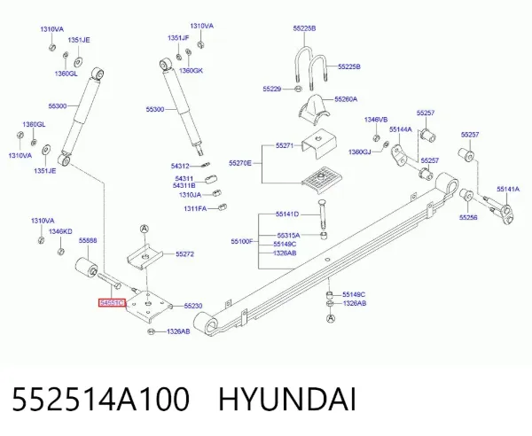  552514A100 Hyundai/Kia