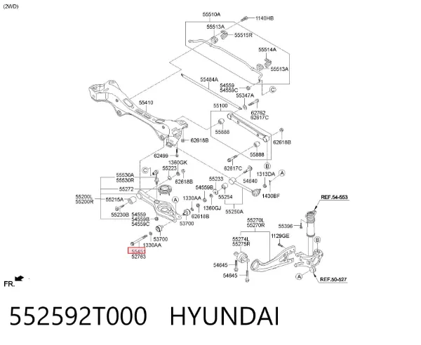  552592T000 Hyundai/Kia