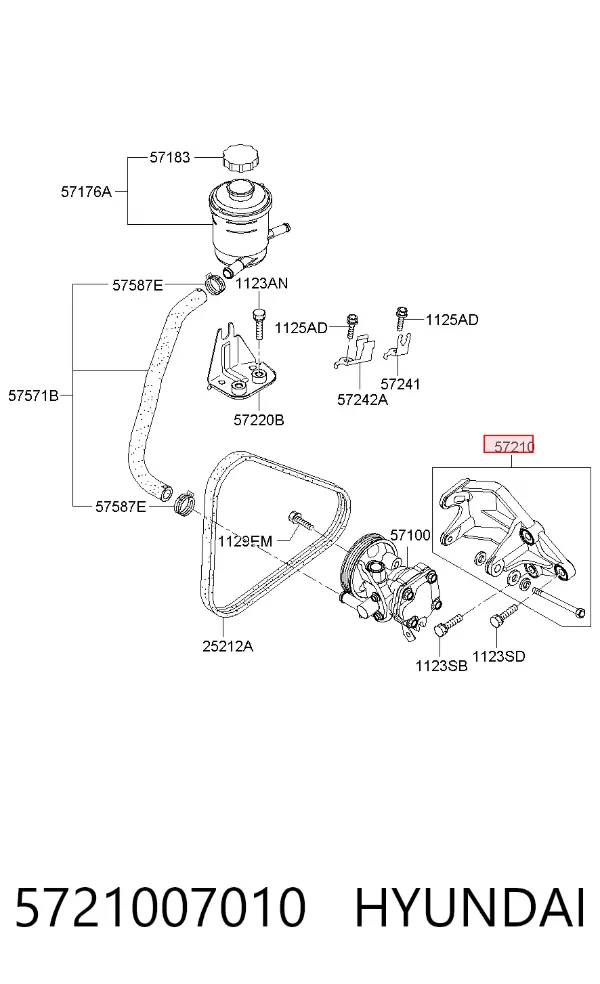  5721007010 Hyundai/Kia