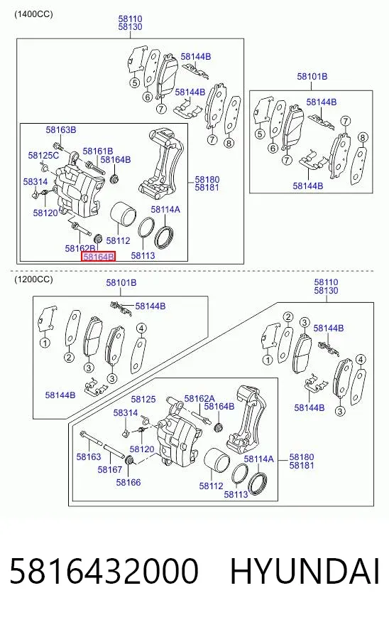  5816432000 Hyundai/Kia