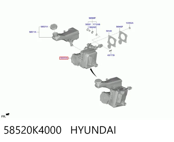 Servofreno Hyundai KONA OS