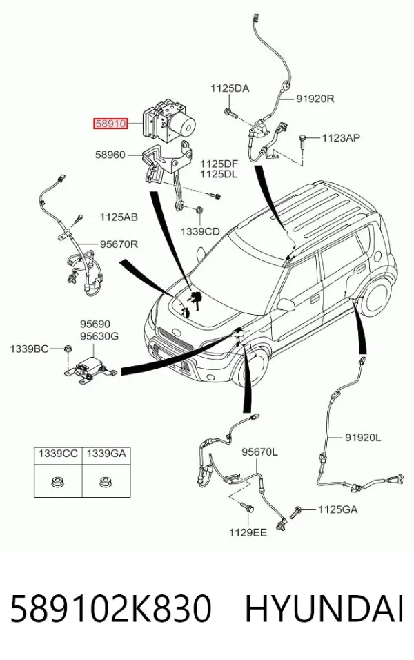 Módulo ABS KIA Soul I