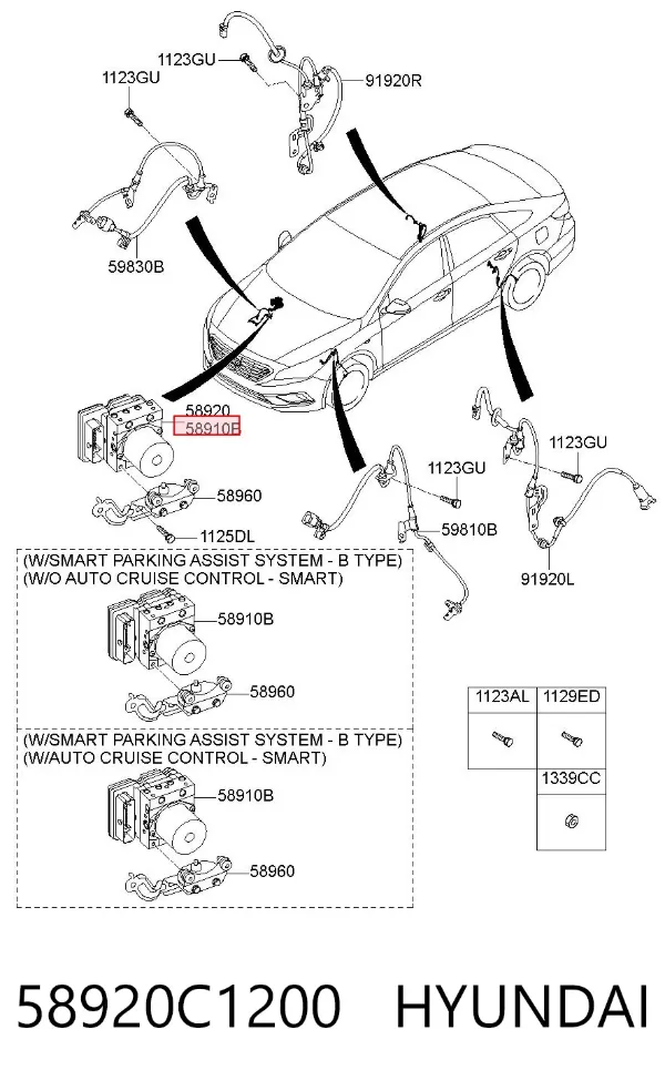 Módulo ABS Hyundai Sonata VII