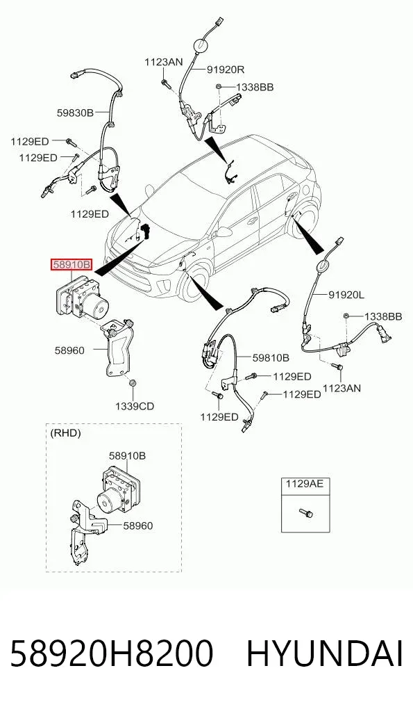 Módulo ABS KIA Rio IV