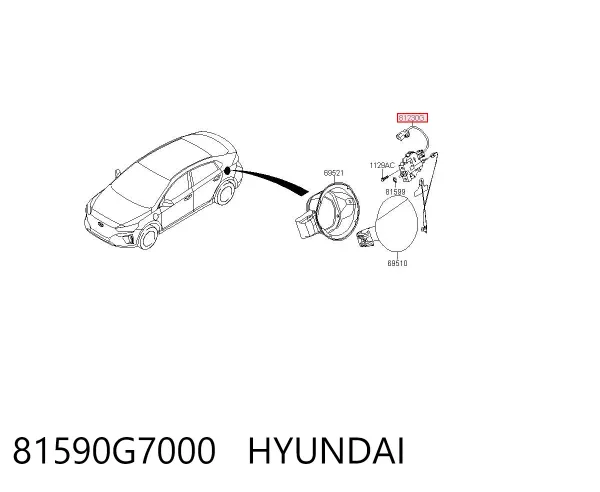  81590G7000 Hyundai/Kia