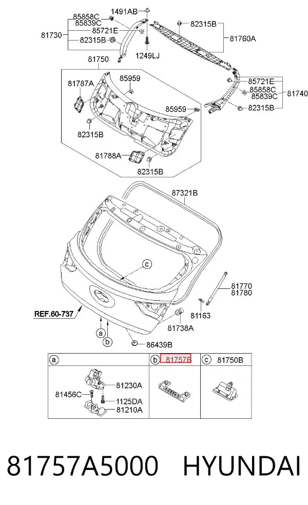  81757A5000 Hyundai/Kia