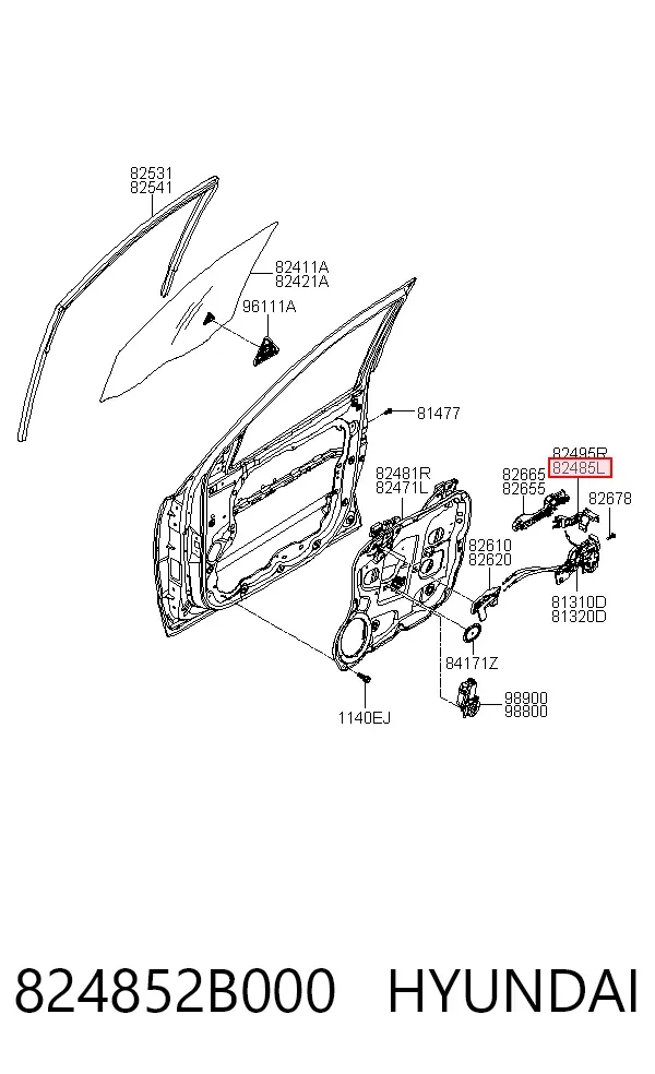  824852B000 Hyundai/Kia