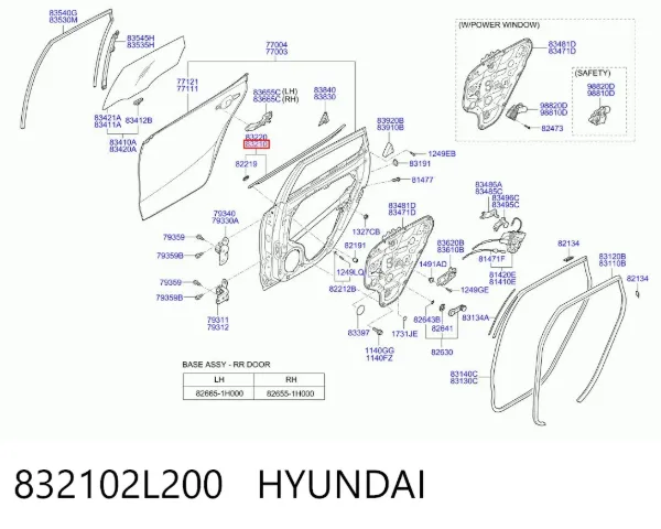  832102L200 Hyundai/Kia