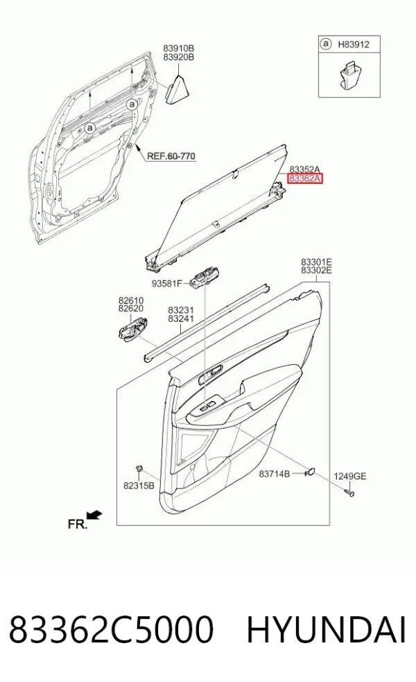  83362C5000 Hyundai/Kia