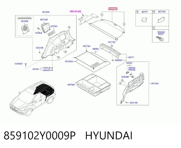  859102Y0009P Hyundai/Kia