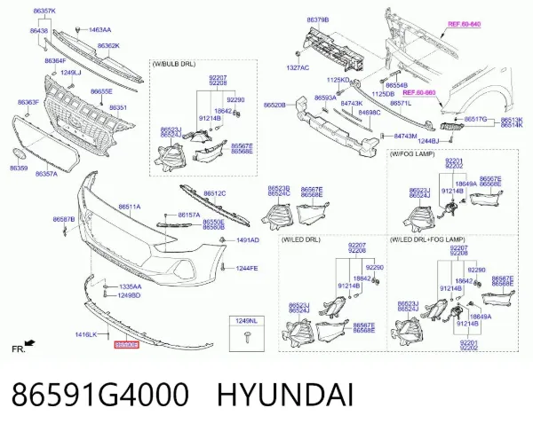  86591G4000 Hyundai/Kia