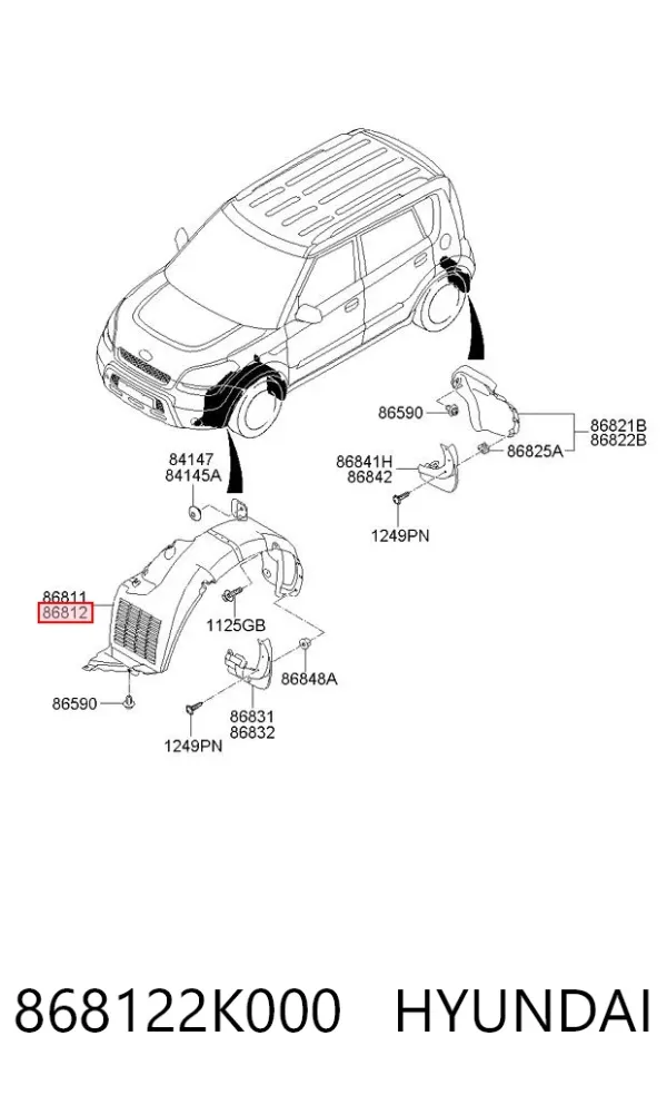 Paso rueda KIA Soul I